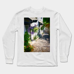 Clovelly Steps, Devon, UK Long Sleeve T-Shirt